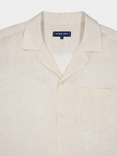 Frescobol Carioca Yellow Haze Angelo Linen Shirt