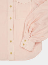 Zimmermann Blush Utility Ramie Shirt