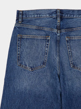 Frame Obscura Blue The Bow Wide-Leg Jeans