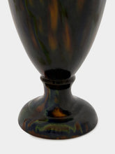 All Origine Fat Lava Ceramic Vase in Blue and Orange