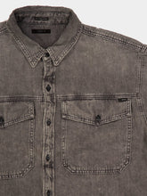 Mother Gray Lazy Sunday Shirt Jacket