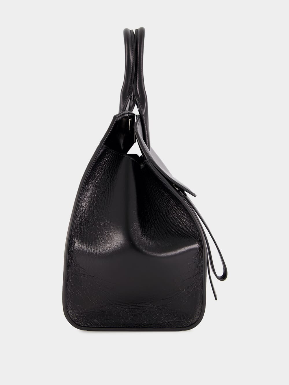 Black Leather Handbag