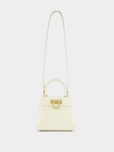 Ferragamo Small Iconic Magnolia Top Handle Bag