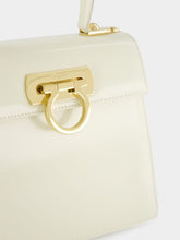 Ferragamo Small Iconic Magnolia Top Handle Bag