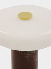 Design By Us White Glossy Trip Glass Shade