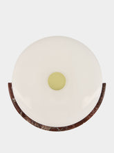 Design By Us Burgundy and White Glossy Trip Wall Lamp