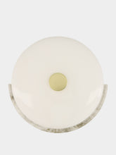 Design By Us Carrara and White Glossy Trip Wall Lamp