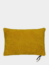 Maison de Vacances Ochre Yellow Bouclette Sheep Wool Cushion