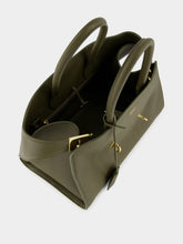 Ferragamo Olive Green Small Hug Handbag