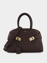 Ferragamo Brown Hug Bicolor Medium Handbag