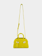 Ferragamo Lemon Mini Hug Suede Corduroy Handbag