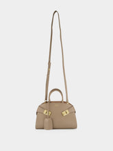 Ferragamo Warm Taupe Extra Small Hug Handbag