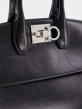 Ferragamo Small Black Calfskin Handbag