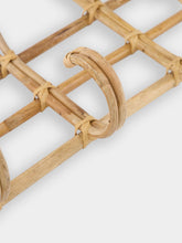 Madam Stoltz Bamboo Wall Coat Rack