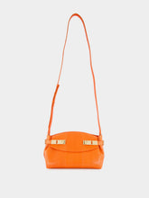 Ferragamo Orange Ayers Leather Hug Pouch