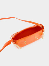 Ferragamo Orange Ayers Leather Hug Pouch