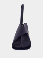 Ferragamo Navy Blue Medium Hug Bag