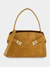Ferragamo Natural Brown Hug Soft Shoulder Bag