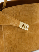Ferragamo Natural Brown Hug Soft Shoulder Bag