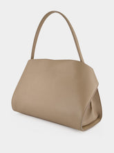 Ferragamo Warm Taupe Medium Hug Soft Shoulder Bag