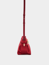 Ferragamo Small Red Silk Pouch Bag