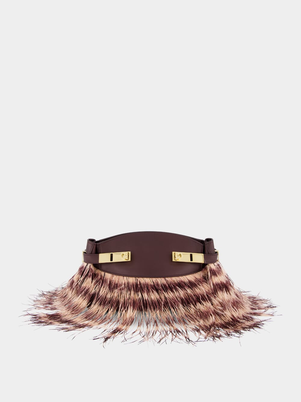 Small Hug Ostrich Feather Bag