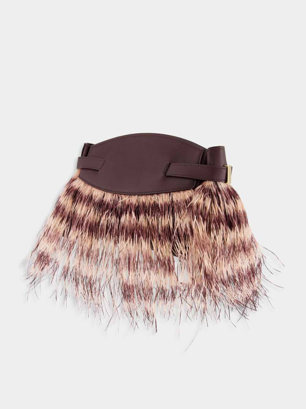 Small Hug Ostrich Feather Bag