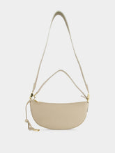 Ferragamo Stone Hammered Calfskin Hobo Bag