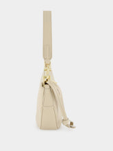 Ferragamo Stone Hammered Calfskin Hobo Bag