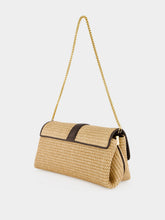 Ferragamo Natural Raffia Mia Extra Small Crossbody Bag