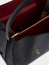 Ferragamo Black Hug Medium Shoulder Bag