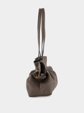 Ferragamo Cement Small Soft-Bag in Nappa Leather