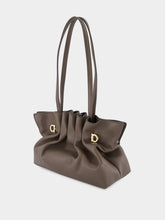 Ferragamo Cement Small Soft-Bag in Nappa Leather