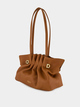 Ferragamo Cognac Small Soft Leather Shoulder Bag