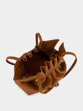 Ferragamo Cognac Small Soft Leather Shoulder Bag