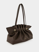 Ferragamo Dark Brown Medium Soft Leather Bag