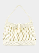 Ferragamo Mascarpone Mia Large Woven Leather Tote Bag