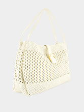Ferragamo Mascarpone Mia Large Woven Leather Tote Bag