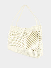 Ferragamo Mascarpone Mia Large Woven Leather Tote Bag