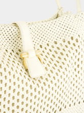 Ferragamo Mascarpone Mia Large Woven Leather Tote Bag