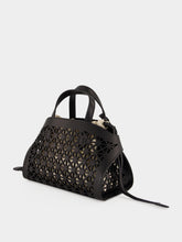 Ferragamo Black Mini Hug Laser-Cut Handbag