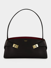 Ferragamo Black Hug East-West Shoulder Bag