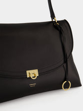 Ferragamo Black Large Sofia Shoulder Bag