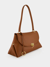 Ferragamo Cognac Medium Sofia Shoulder Bag