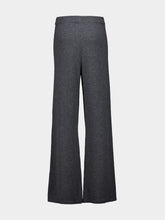 Paula Straight Dark Grey Cashmere Pants