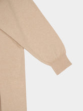 Paula Long Camel Cashmere Cardigan