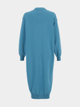 Paula Long Petrol Cashmere Cardigan