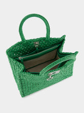 Ferragamo Green Medium Studio Box Bag