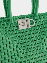 Ferragamo Green Medium Studio Box Bag
