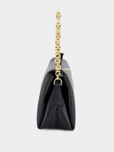 Ferragamo Black Gancini Chain Mini Bag